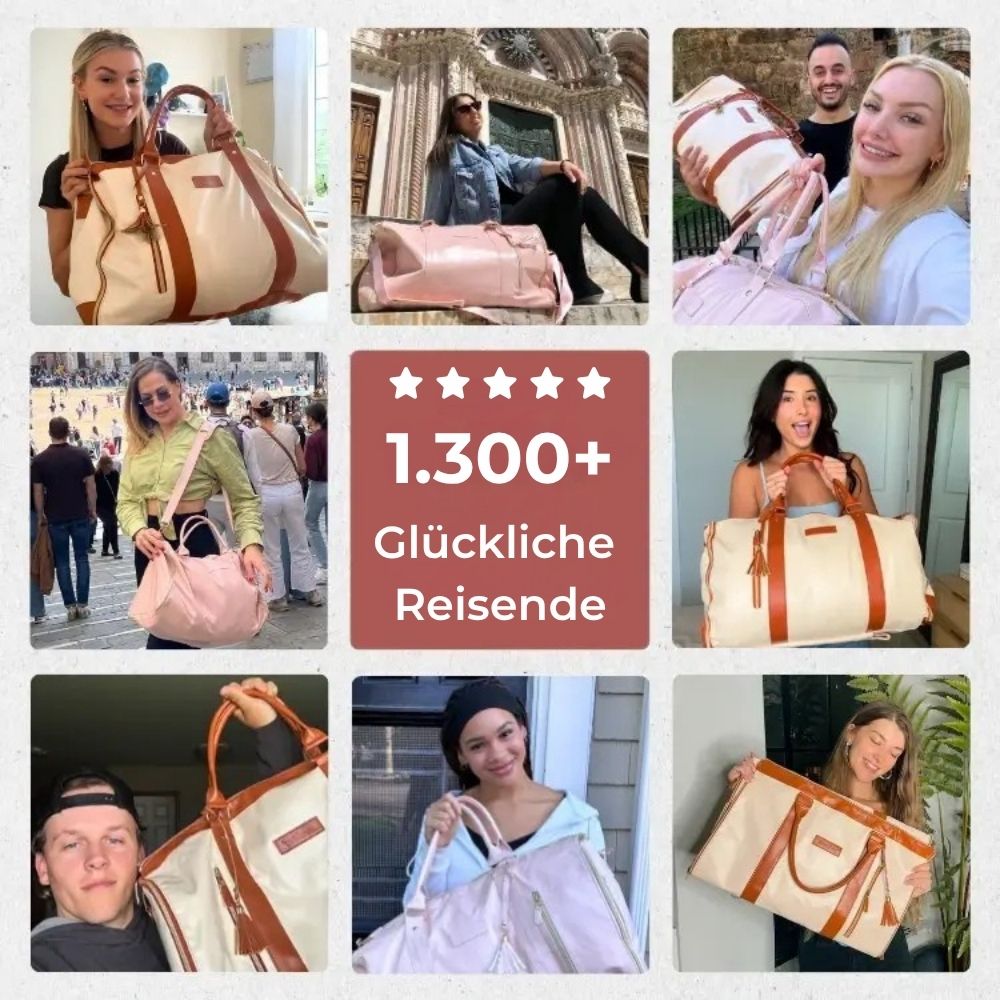 Veluvio Bag® - Kompakte Reisehandtasche