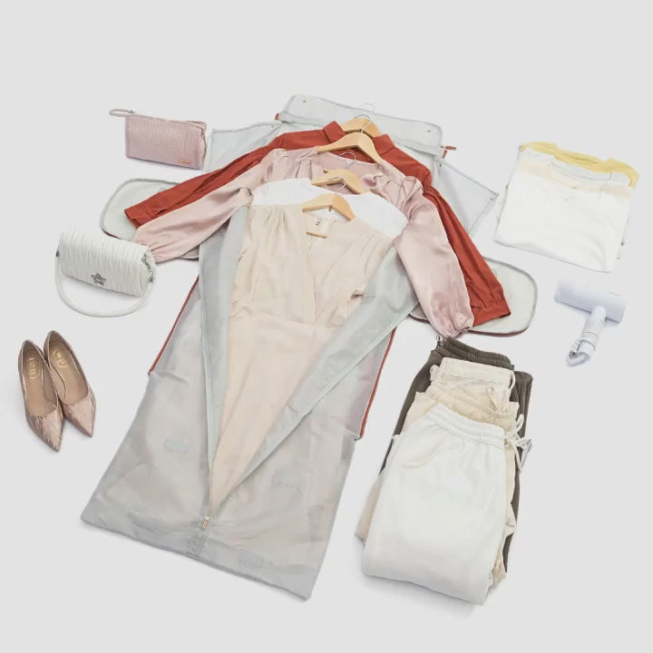 Veluvio Bag® - Kompakte Reisehandtasche